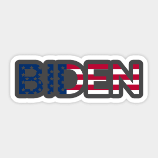 Biden for America Sticker